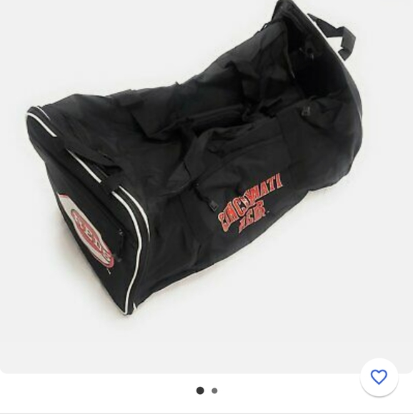 Official Cincinnati Reds Steal Baseball 28" Expandable Duffel Bag - Picture 12 of 12
